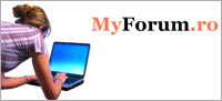 Pagina de start a forumului cauter.MyForum.ro
